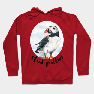 stud puffin Hoodie